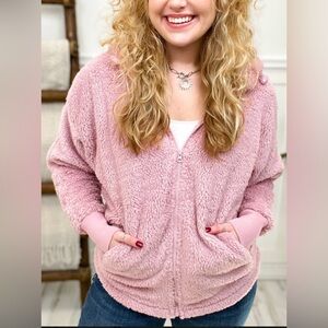 Sherpa over sized jacket